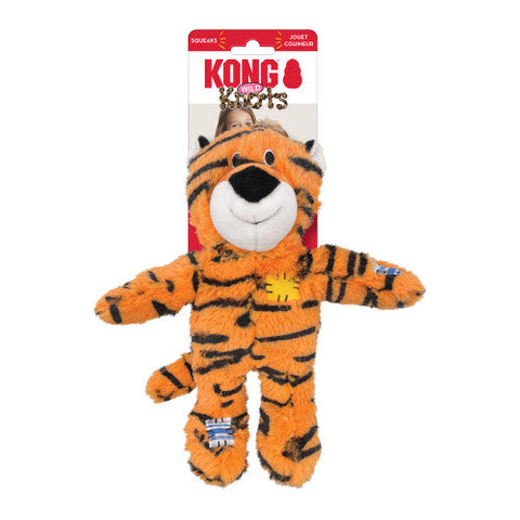 Kong, KONG Wild Knots Dog Toy, Tiger, 1 Each/MD/Large