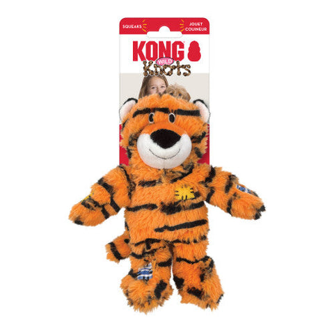 Kong, KONG Wild Knots Dog Toy, Tiger, 1 Each/SM/Medium