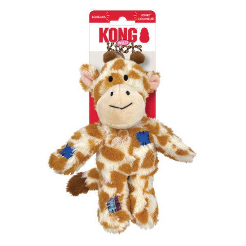 Kong, KONG Wild Knots Dog Toy, Giraffe, 1 Each/SM/Medium