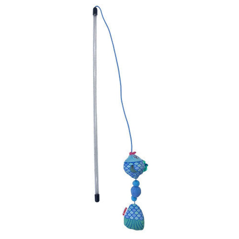 Kong, KONG Teaser Scrattles Fish Cat Toy, Assorted, 1 Each/One Size