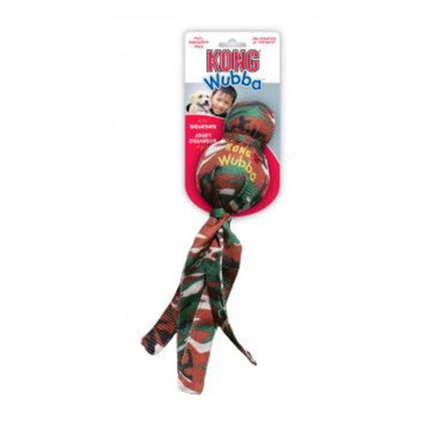 Kong, KONG Camo Wubba Dog Toy, Assorted, 1 Each/Large
