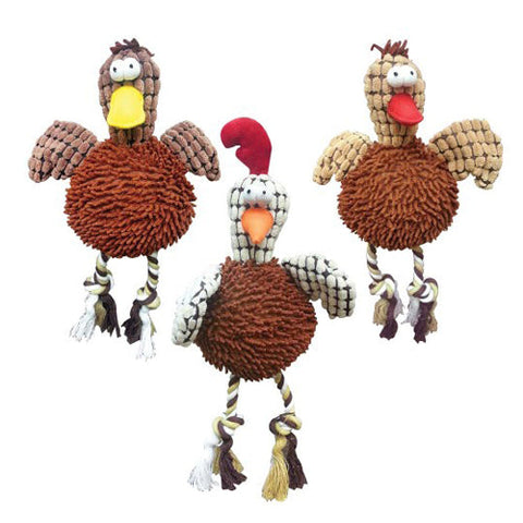 Spot, Spot Giggler Plush Dog Toy Chicken, Assorted, 1 Each/12 in