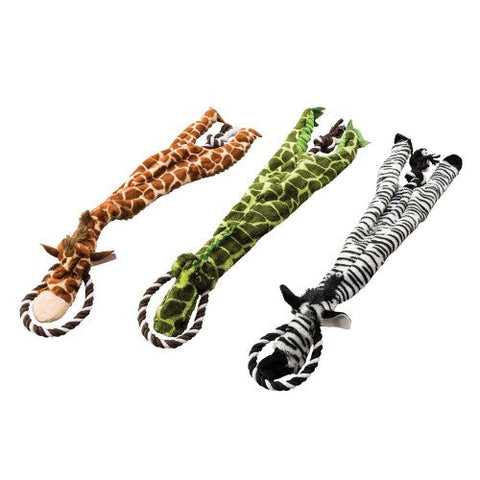 Skinneeez, Skinneeez Tugs Dog Toy Jungle, Assorted, 1 Each/23 in