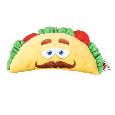 Spot, Spot Fun Food Dog Toy Taco, Multi-Color, 1 Each/6 in, Small