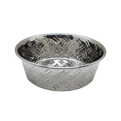 Spot, Spot Criss-Cross Stainless Steel No-Skid Dog Bowl, 1 Each/16 Oz