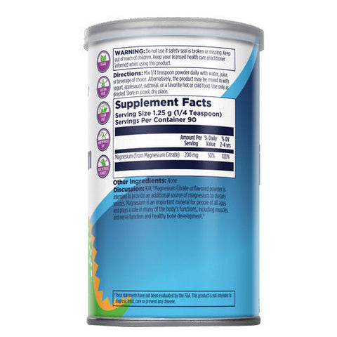 Kal, Kids' Magnesium Citrate, 4 Oz