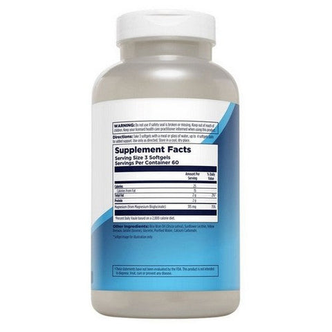 Kal, Magnesium Glycinate ActivGels, 180 Count