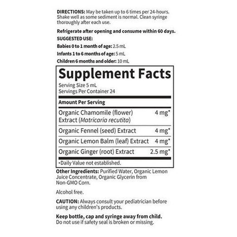 Garden of Life, Organic Baby Gripe Water, 4 Oz