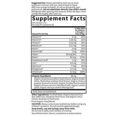Garden of Life, Organic baby multivitamin, 1.9 Oz