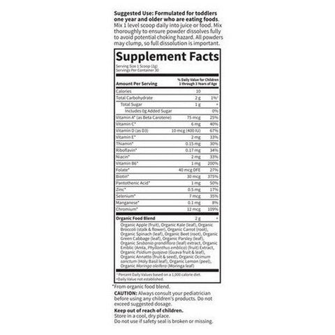 Garden of Life, Kids Organic Multivitamin, 2.11 Oz