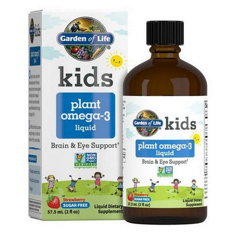 Garden of Life, kids plant omega-3 Strawberry, 2 Oz