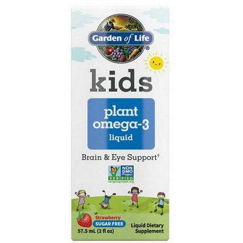 Garden of Life, kids plant omega-3 Strawberry, 2 Oz