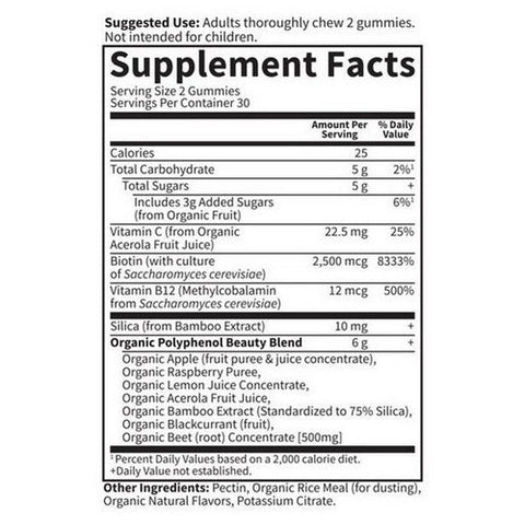 Garden of Life, Beets Beauty Raspberry, 60 Gummies