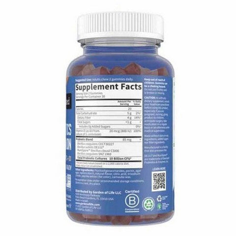 Garden of Life, Dr. Formulated Probiotics Orange Dream, 10 Billion, 60 Gummies