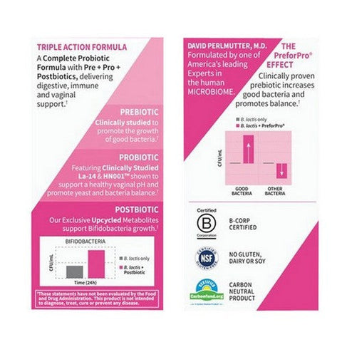 Garden of Life, Dr. Formulated Probiotics Womens pH, 50 Billion, 30 Caps