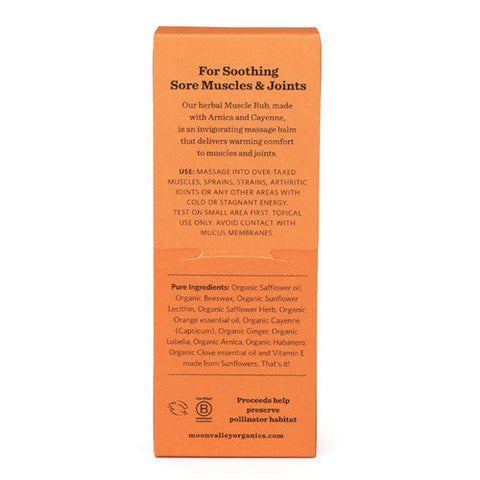 Moon Valley Organics, Herbal Muscle Rub, 1.7 Oz
