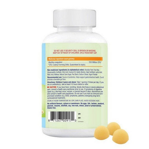 Allkidz Naturals Inc., Probiotic Gummies, 80 Count