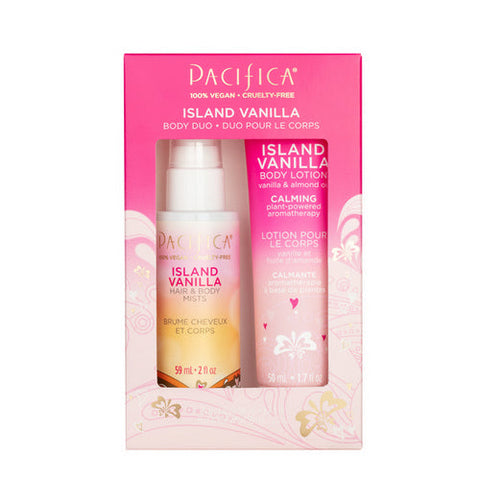 Pacifica, Island Vanilla Body Duo, 1kit