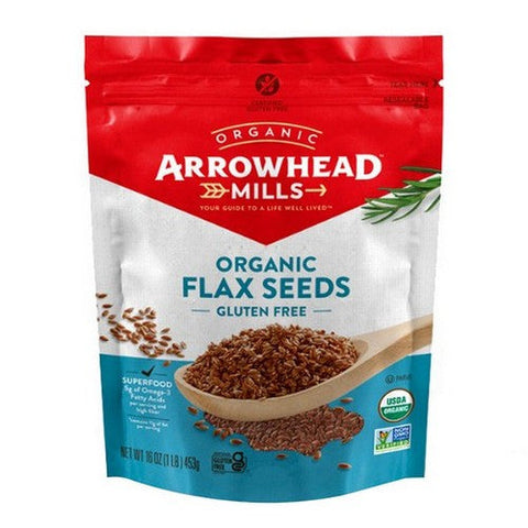 Arrowhead Mills, Organic Flax Seeds, 16 Oz