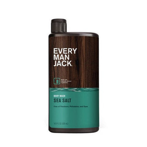 Every Man Jack, Wash Body Sea Salt, 16.9 Oz