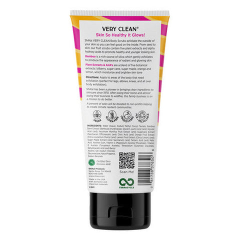 Shikai, Bamboo Scrub Detox Vanilla Latte, 6 Oz