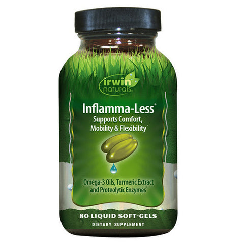 Irwin Naturals, Inflamma-Less, 80 Softgels