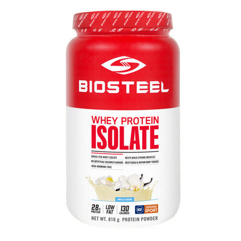 Biosteel, Whey Protein Isolate Vanilla, 816 Grams