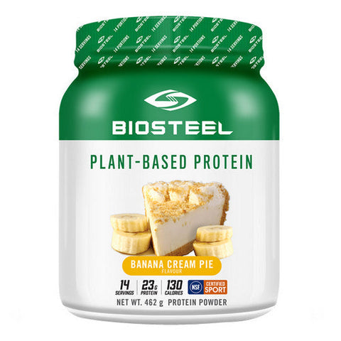 Biosteel, Plant Based Protein Banana Cream, 462 Grams