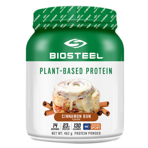 Biosteel, Plant Based Protein Cinnamon Bun, 462 Grams