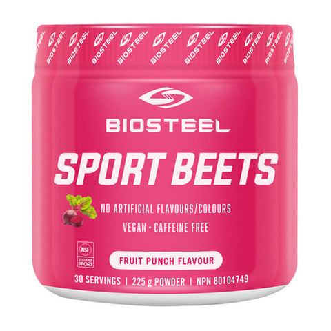 Biosteel, Sport Beets Fruit Punch, 225 Grams