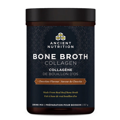Ancient Nutrition, Bone Broth Collagen Chocolate, 357 Grams