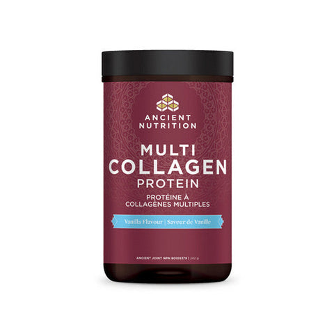 Ancient Nutrition, Multi Collagen Protein Vanilla, 242 Grams
