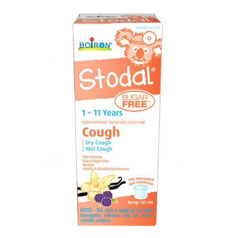 Boiron, Stodal Child Sugar Free, 125 Ml
