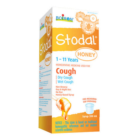 Boiron, Stodal Kids Hny Cough Syrup, 200 Ml