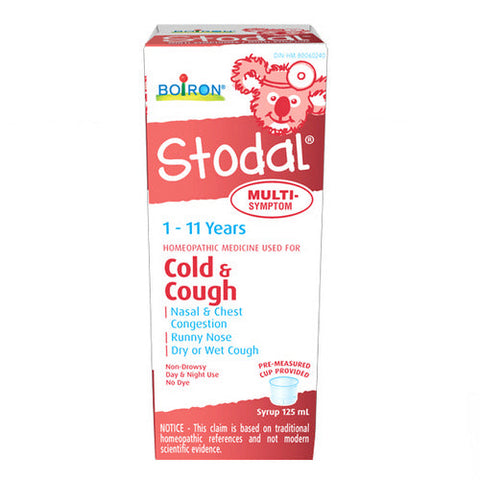 Boiron, Stodal Child Cold And Cough, 125 Ml