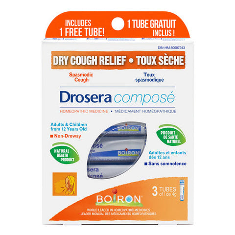 Boiron, Drosera Compose Blister, 80 Count