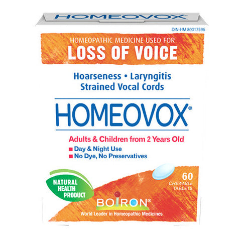 Boiron, Homeovox, 60 Tabs