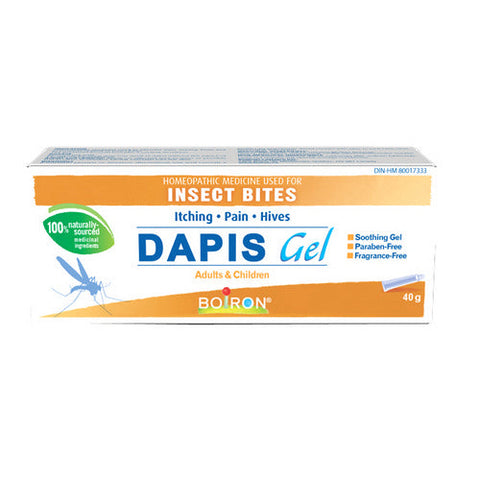 Boiron, Dapis Gel Paraben Free, 40 Grams