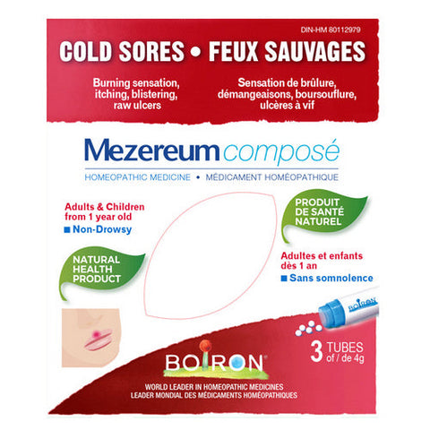 Boiron, Mezereum Compose Blister Pack, 80 Count