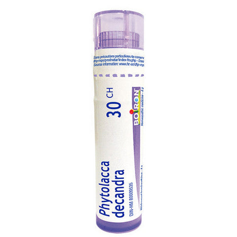 Boiron, Phytolacca Decandra 30 Ch, 80 Count