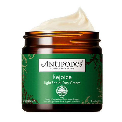 Antipodes, Rejoice Light Facial Day Cream, 60 Ml