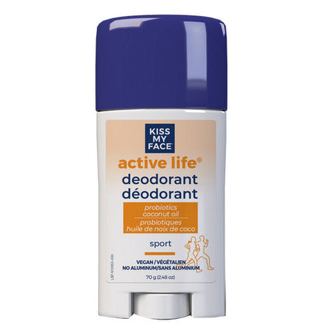 Kiss My Face, Deodorant Stick Sport, 70 Grams