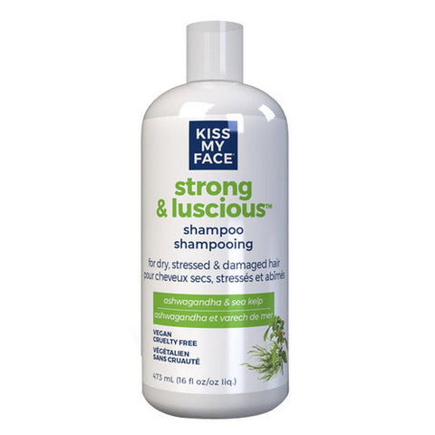 Kiss My Face, Shampoo Strong & Luscious, 473 Ml