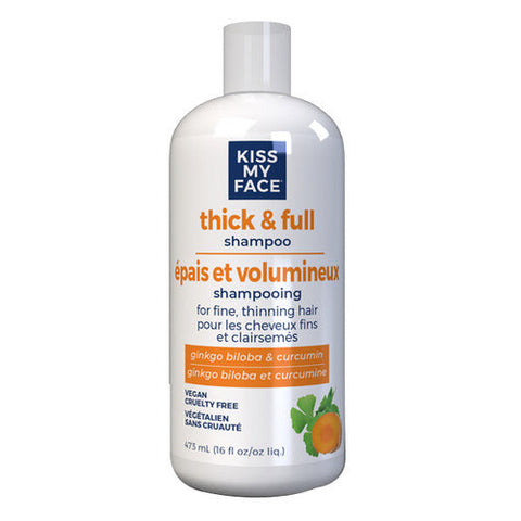 Kiss My Face, Shampoo Thick & Full, 473 Ml