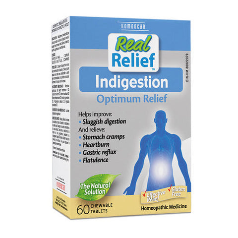 Homeocan, Real Relief Indigestion Tablets, 60 Tabs