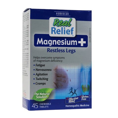 Homeocan, Real Relief Magnesium Plus, 45 Tabs