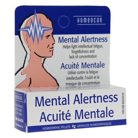 Homeocan, Mental Alertness Pellets, 4 Grams