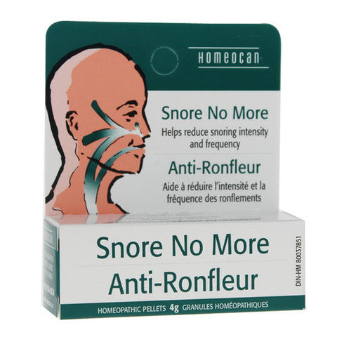 Homeocan, Snore No More Pellets, 4 Grams