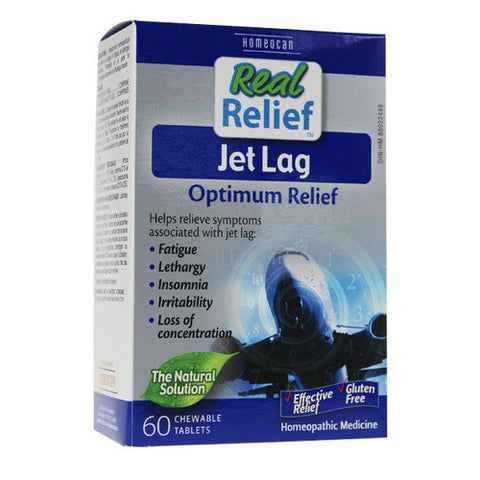 Homeocan, Real Relief JetLag Tablets, 60 Tabs