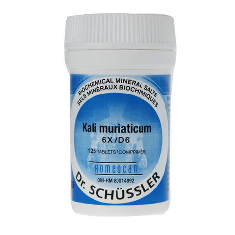 Homeocan, Kalium Muriaticum 6X, 125 Tabs